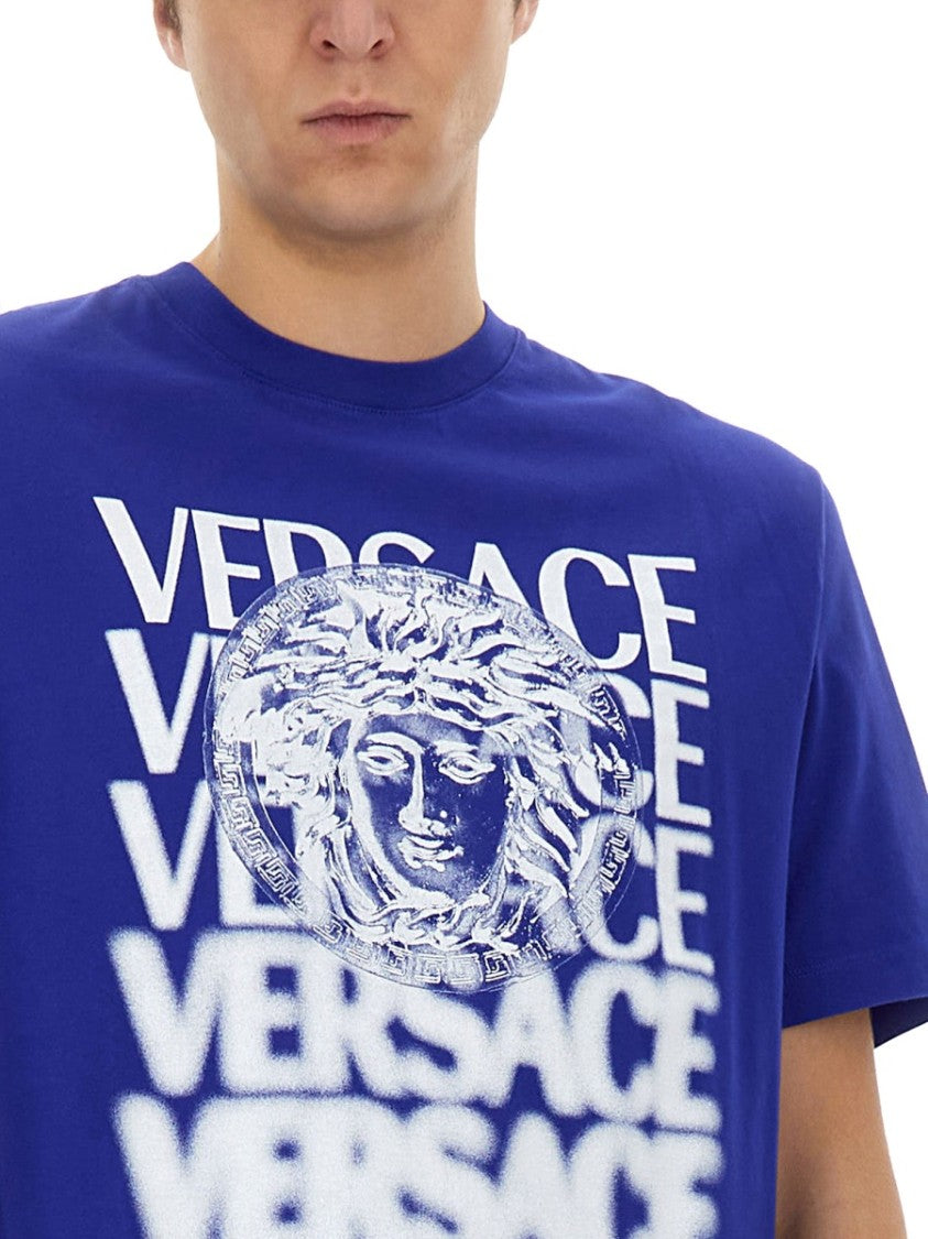 Versace T-Shirt With Logo