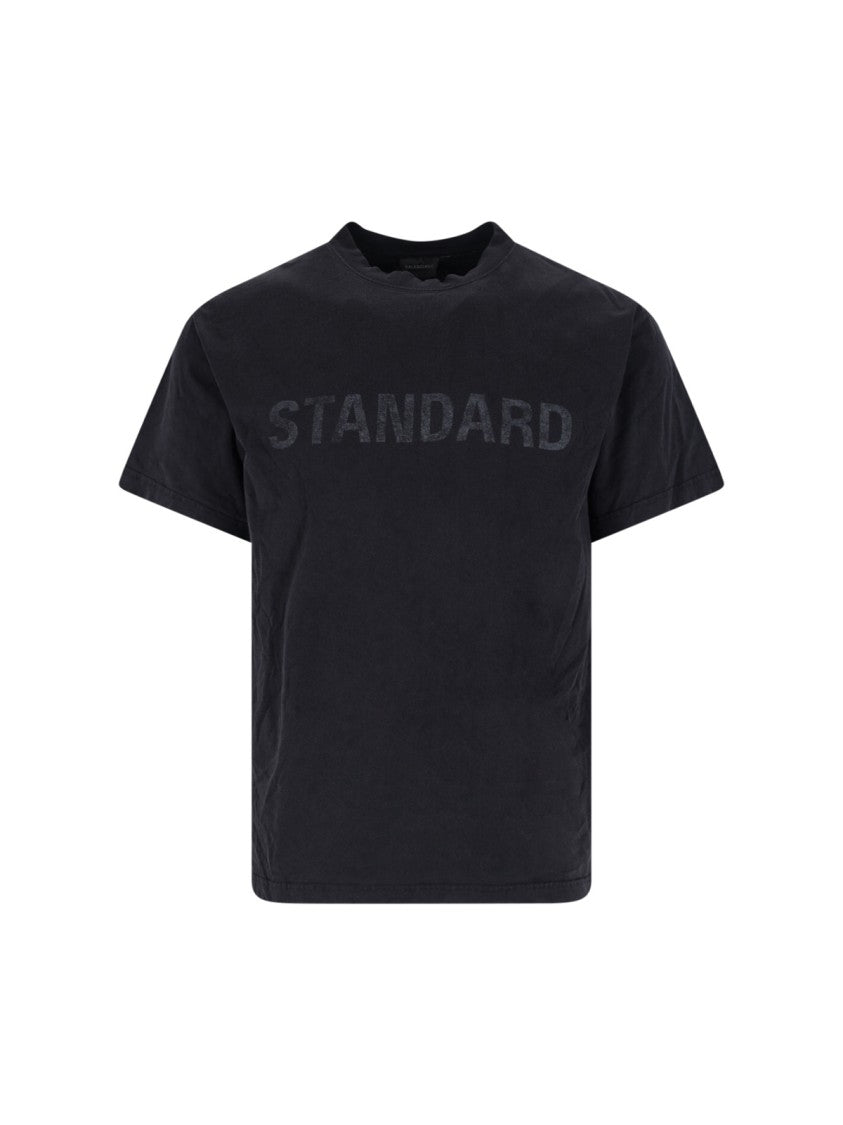 Balenciaga Standard T-Shirt – Black