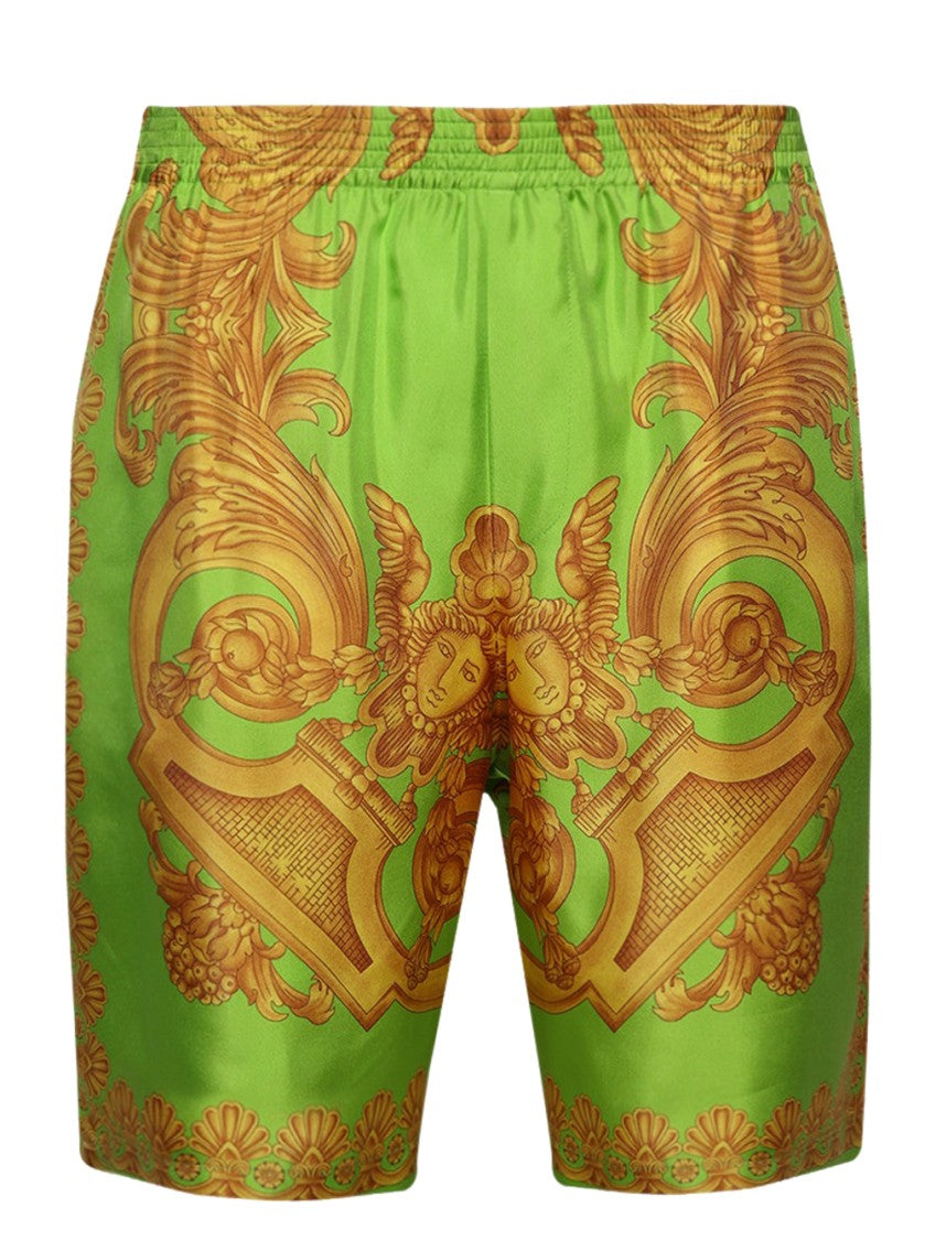 Versace Barocco 660 Silk Shorts