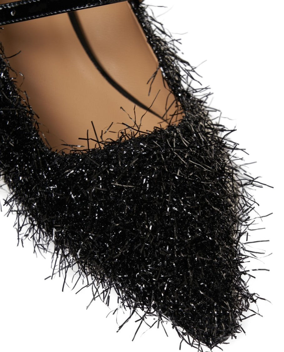 Gender Pointed-Toe Pumps With Fringed Lurex Detail