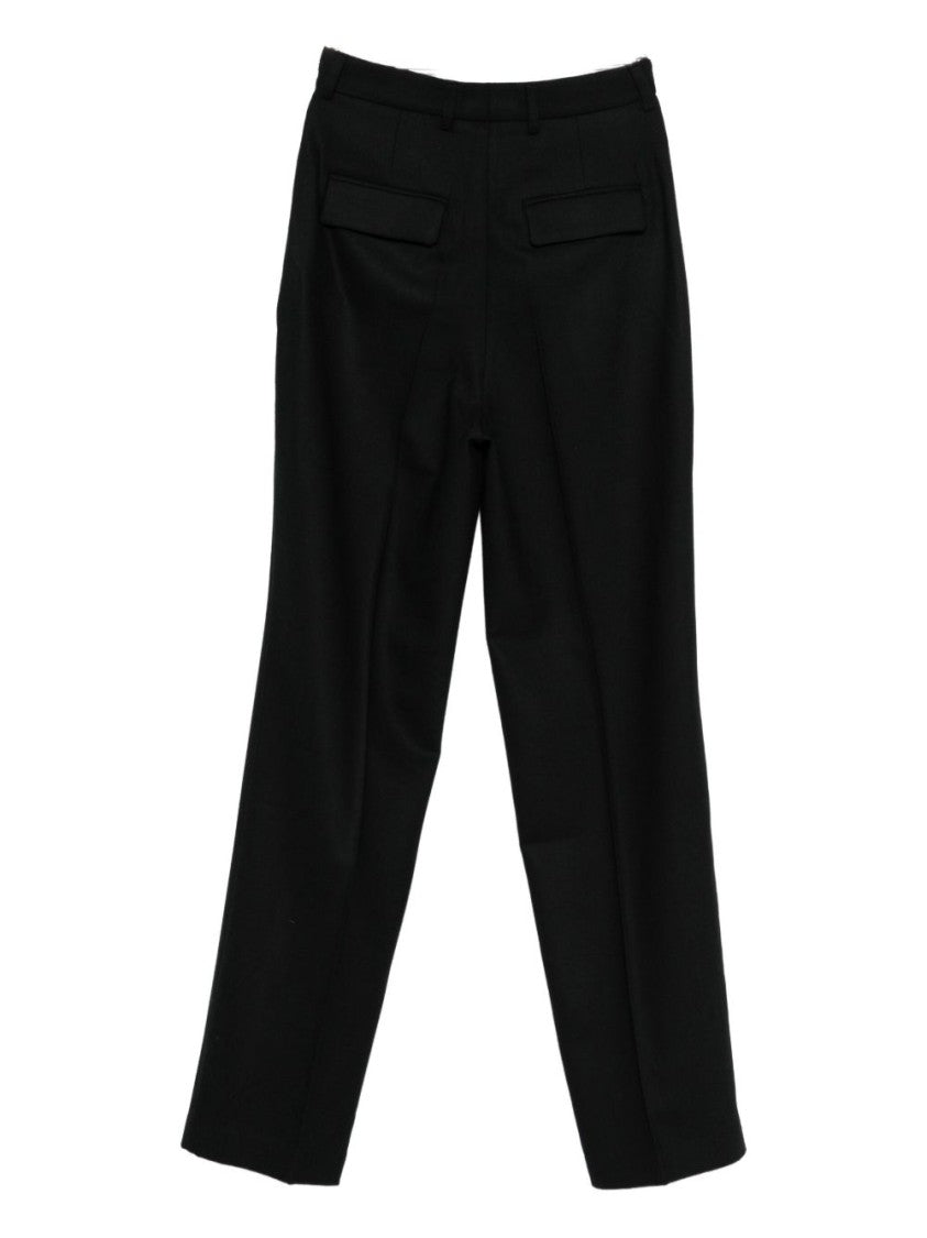 Semi Couture Straight-Leg Tailored Pants With Mid-Rise Waist