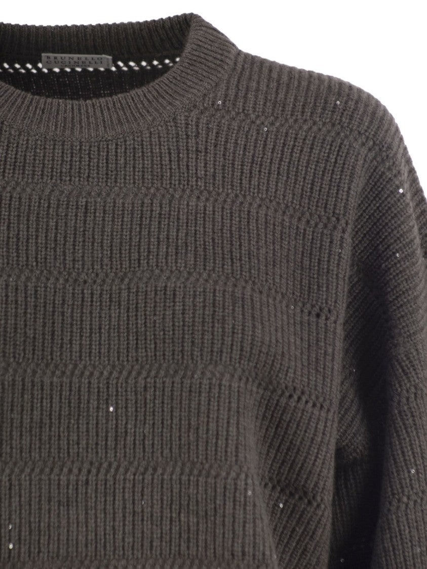 Brunello Cucinelli Loose-Fitting Knit Sweater