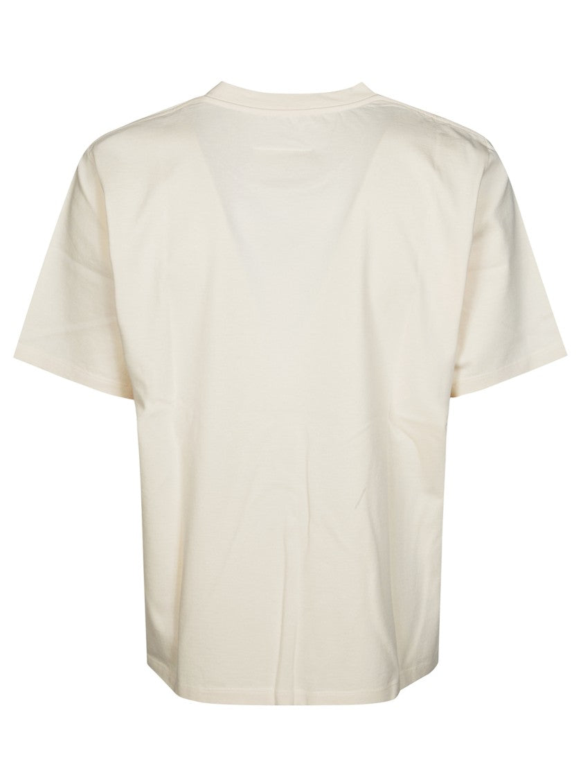 Mm6 By Maison Margiela Boxy Black Spray Paint Effect T-Shirt
