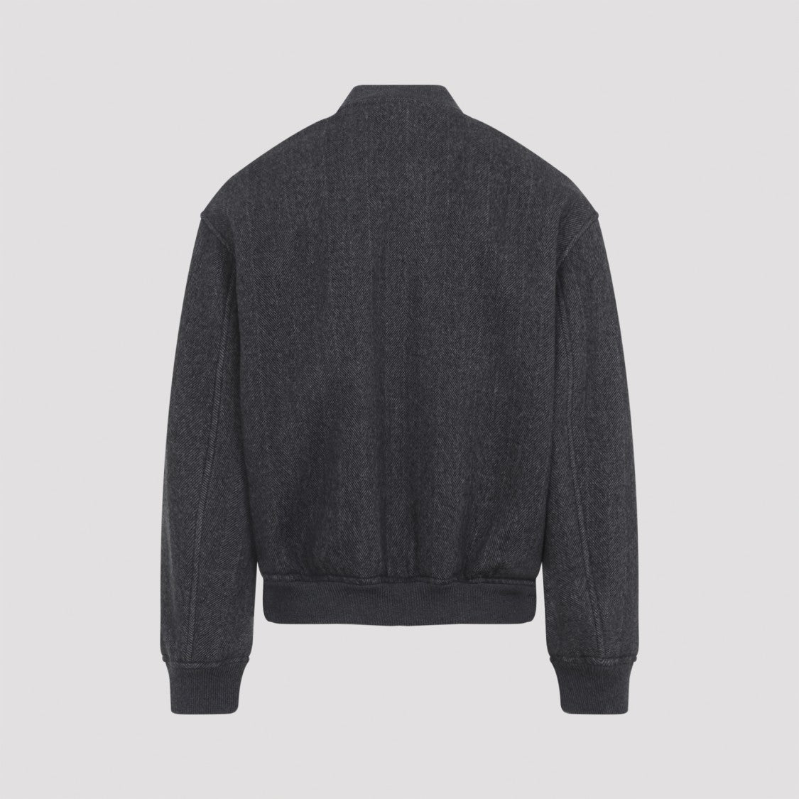 Giorgio Armani Excalibur Grey Cashmere Blouson Jacket