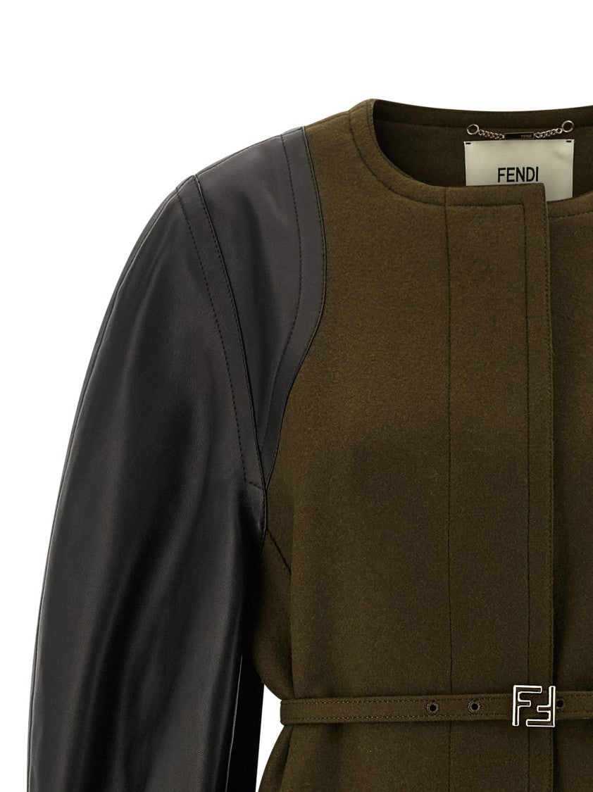 Fendi 'Wool Felt' Coat