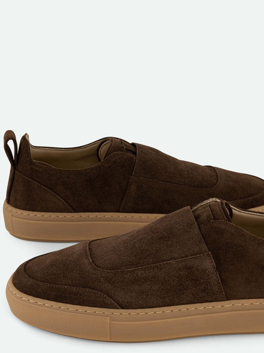 Born Outside Slip-On Sneakers With Smooth Suede-Like Texture