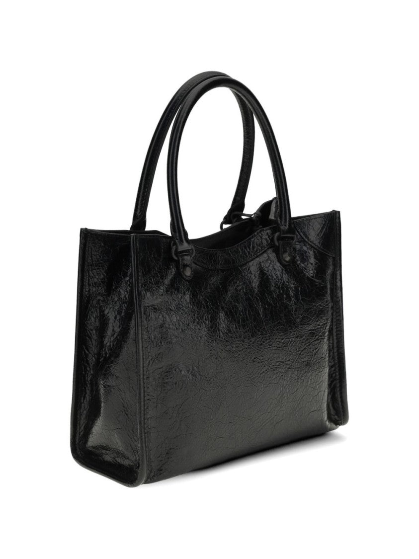Balenciaga Le City Mini Arena Lambskin Tote Bag