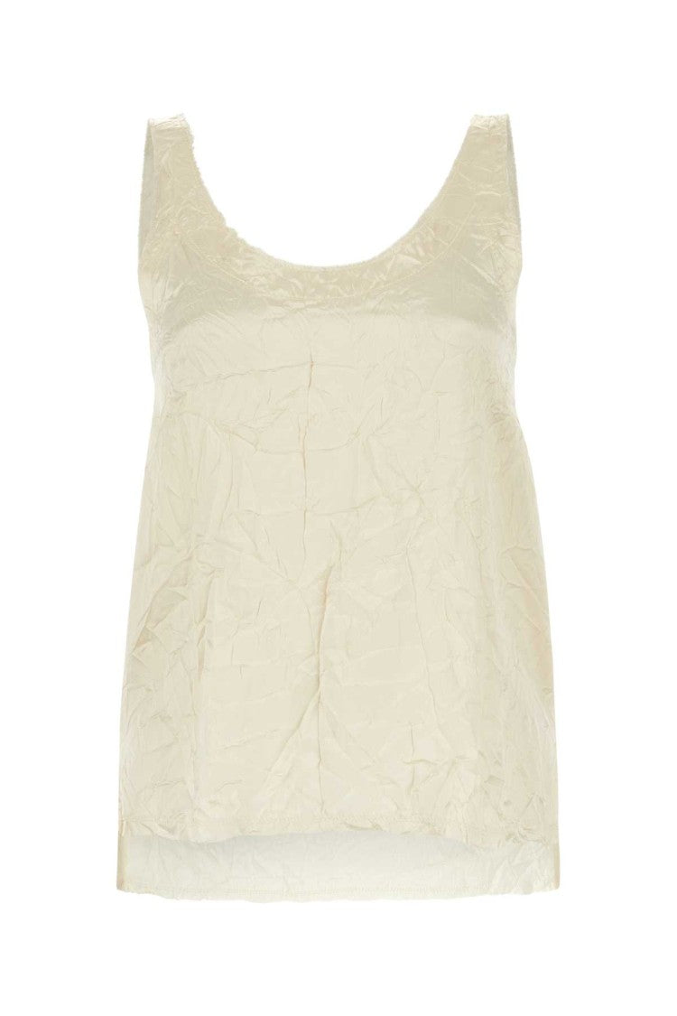 Lanvin Ivory Viscose Top