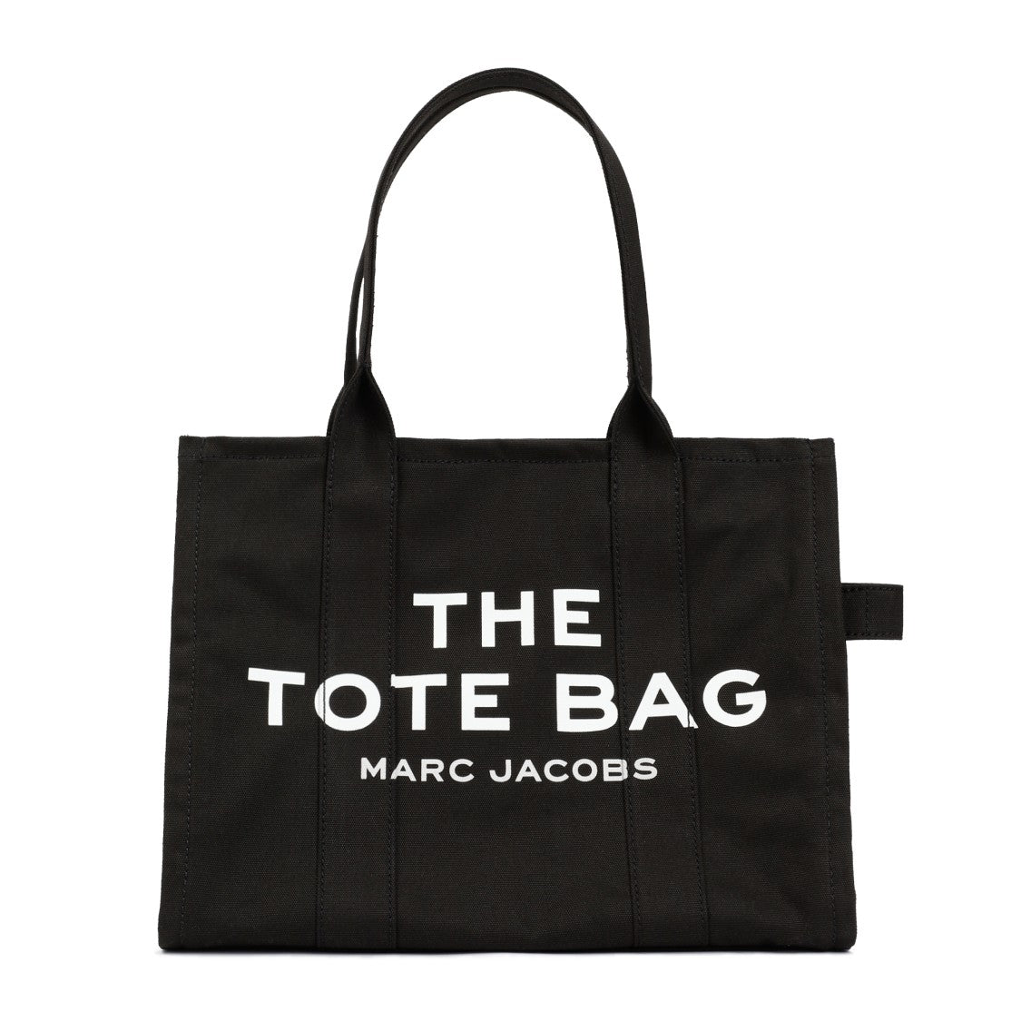 Marc Jacobs The Large Tote Bag In Black Cotton