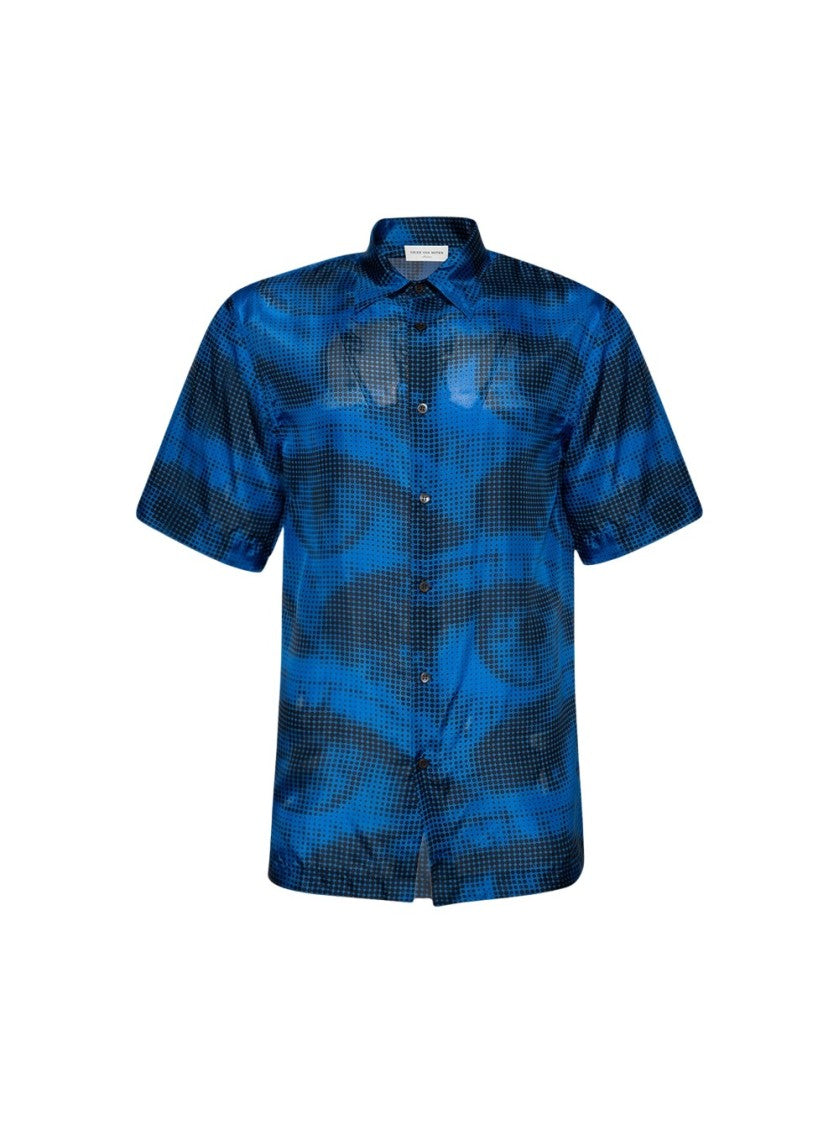 Dries Van Noten Cassidye Shirt Blue