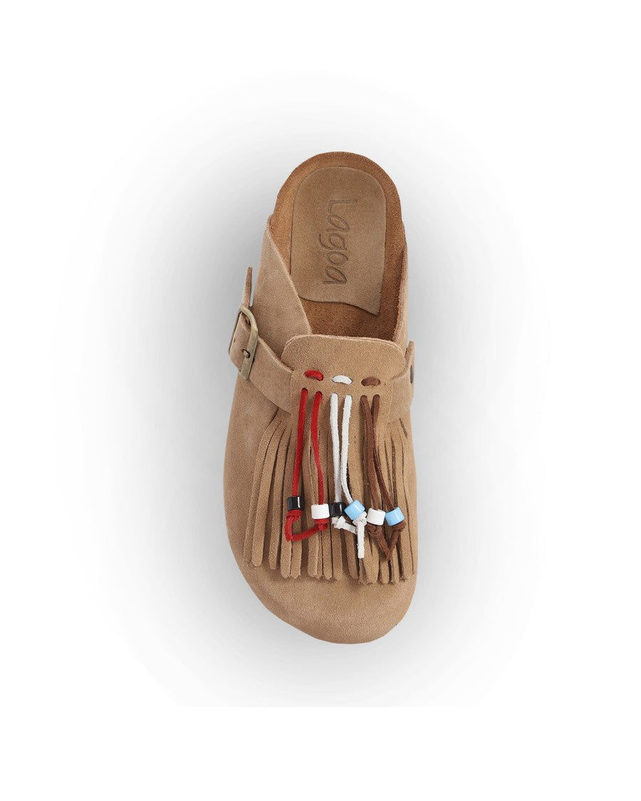 Lagoa Dandara Arena Suede Mules