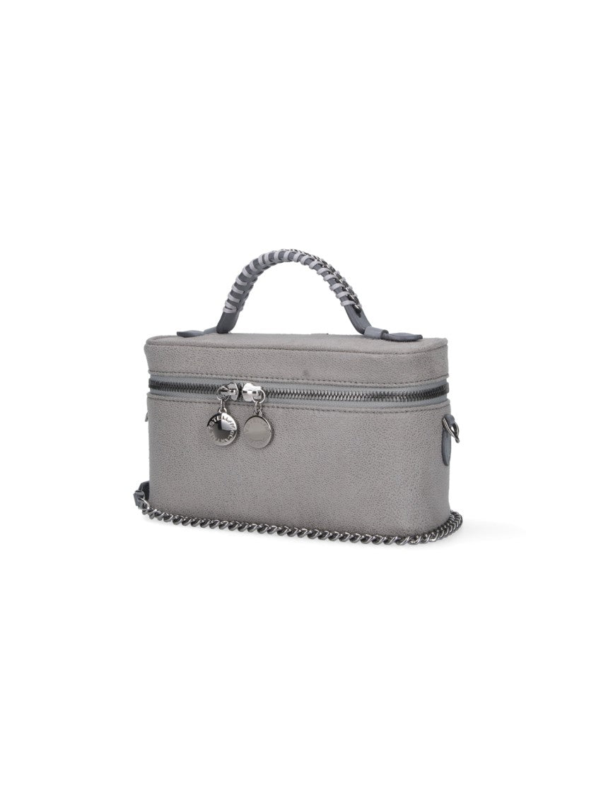 Stella Mccartney Gray Falabella Fabric Vanity Bag