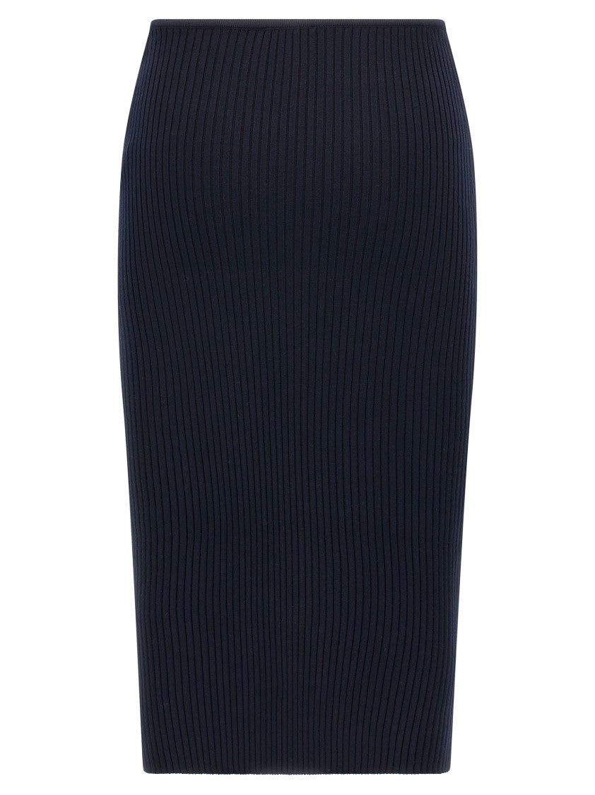 Courrèges 'Loop Rib Knit' Skirt