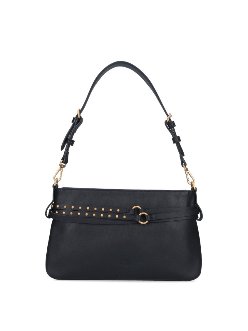 Pinko "Belt Bag" Shoulder Bag – Black