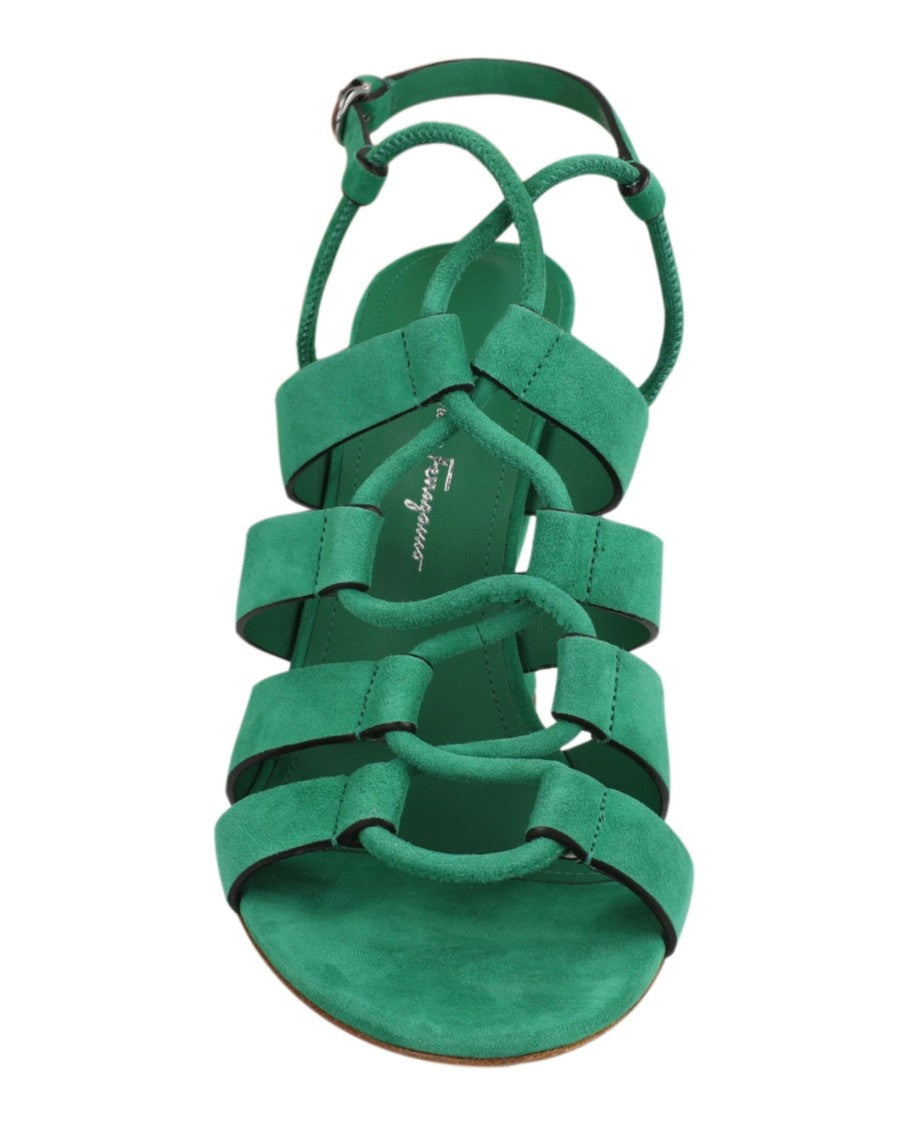 Ferragamo Sirmio X5 Heel Sandals - Narrow Width