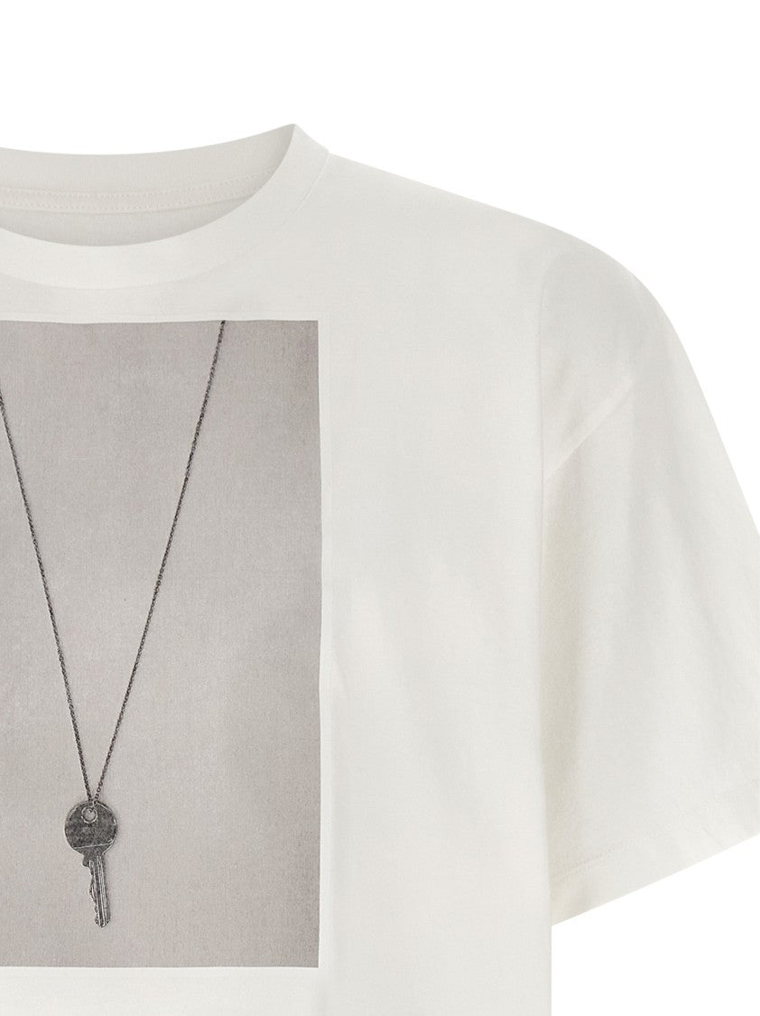 Mm6 By Maison Margiela 'Chiave' Print T-Shirt