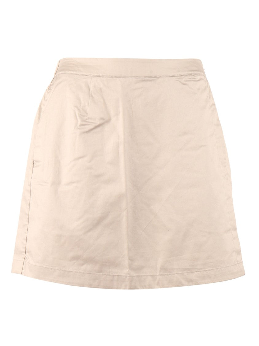 K-Way Shiny Cotton Elastic Waist Shorts