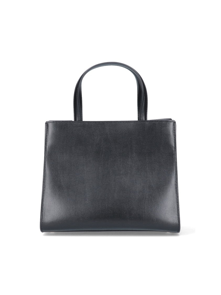 Ferragamo Vara Tote Bag With Bow – Black