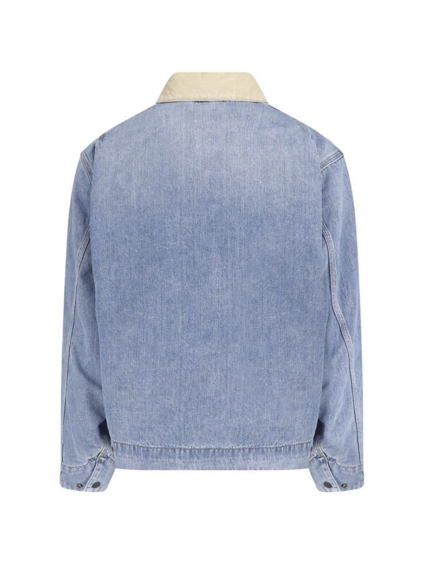 Carhartt Wip Light Blue Og Detroit Denim Jacket