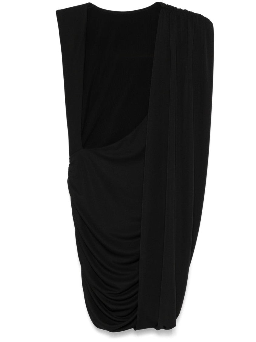 The Andamane Mini Dress With Draped Detailing