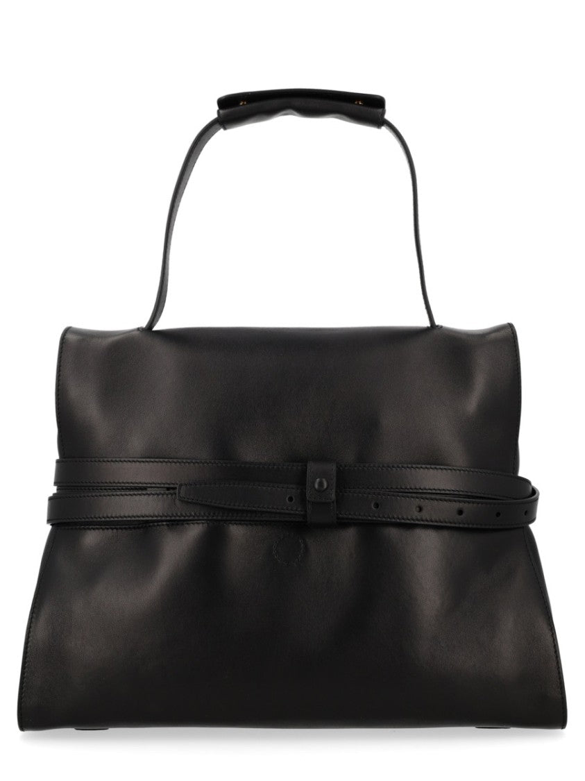 Moschino Tie Me Medium Buckle Handbag
