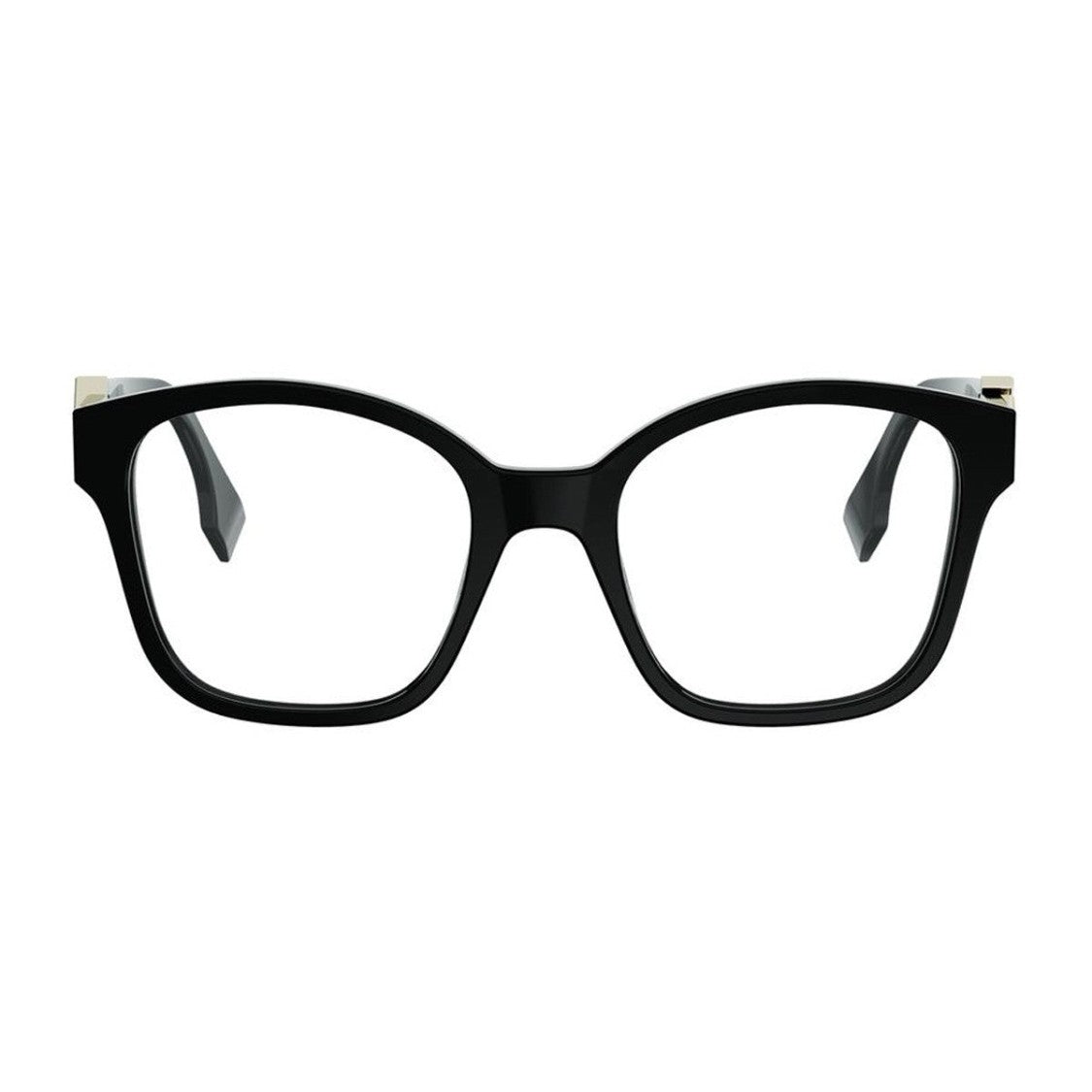 Fendi Black Ff Diamonds Acetate Square Sunglasses