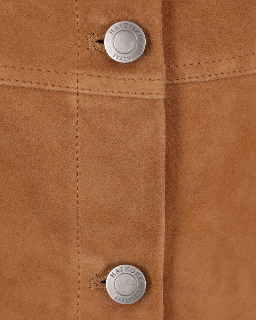 Haikure Temple Suede Jacket
