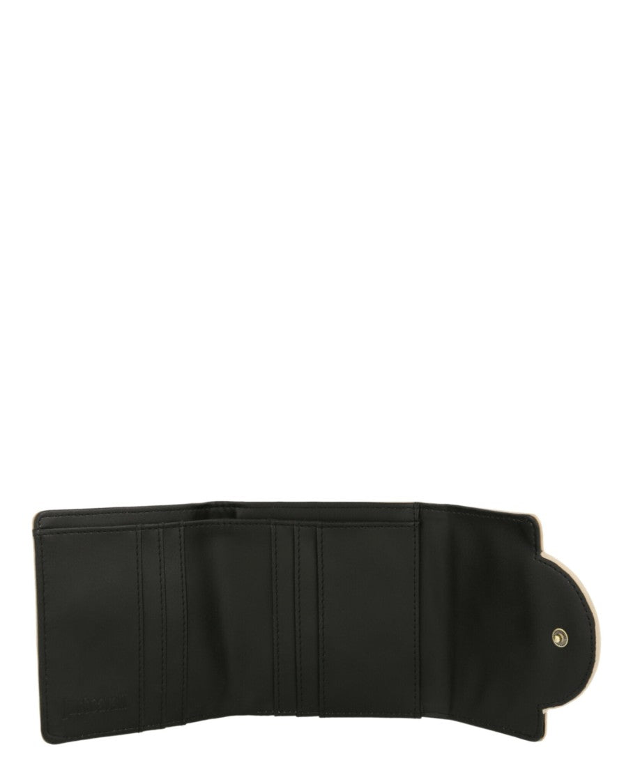 Just Cavalli Logo Plaque Compact Wallet