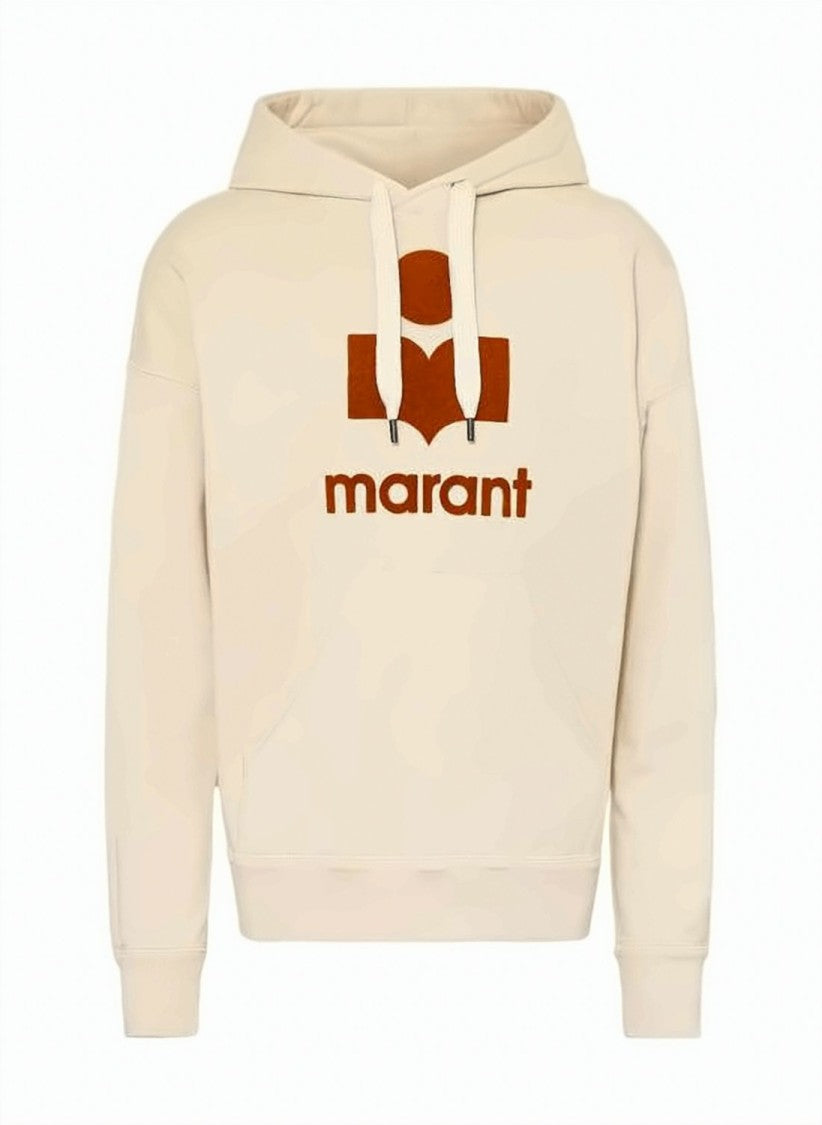 Isabel Marant Graphic Logo Pullover Hoodie