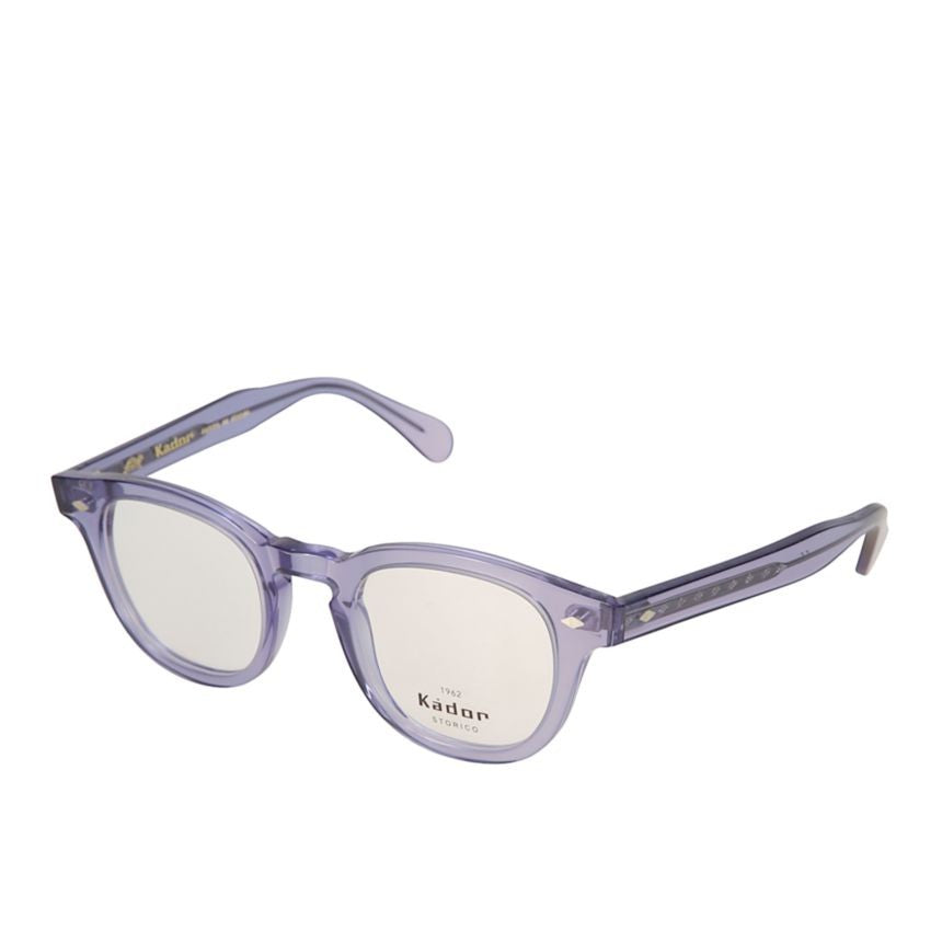 Kador Woody Cal 49 Translucent Lavender Rounded Square Eyeglasses