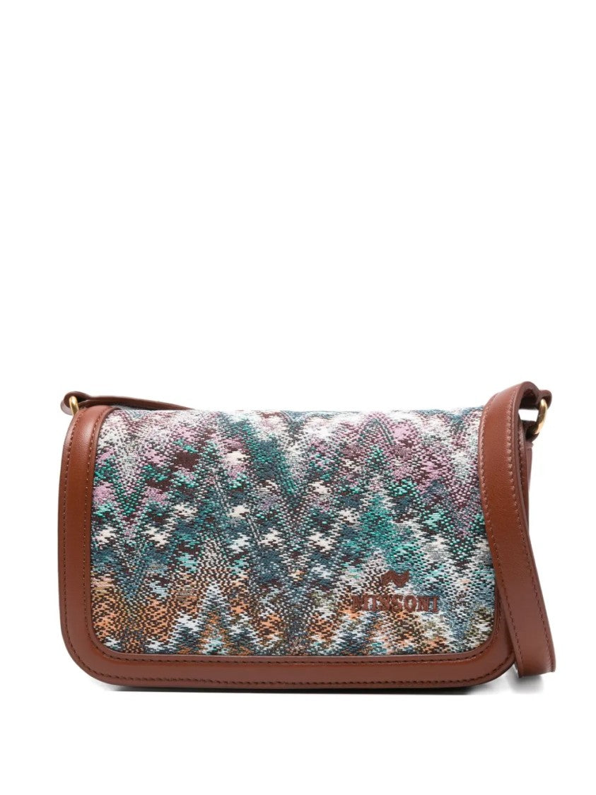 Missoni Woven Patterned Textured Surface Bag