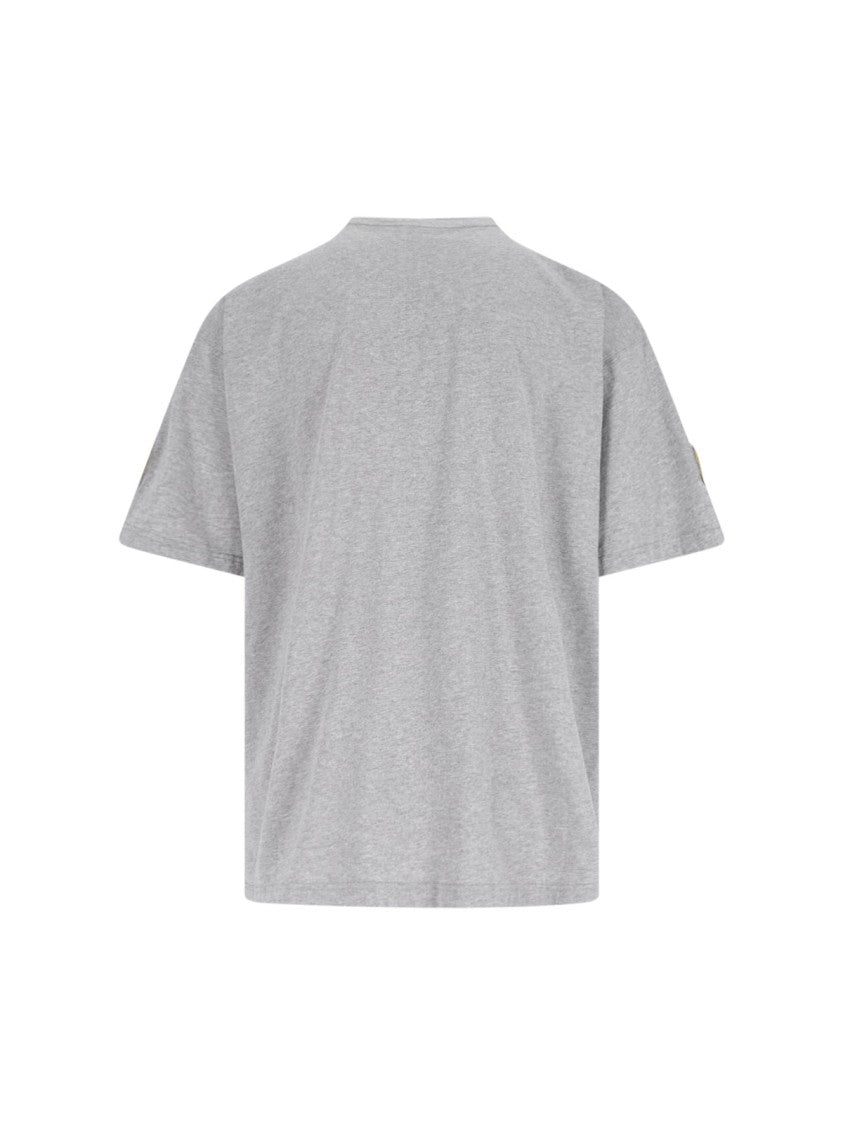 Balenciaga "Uniform" Oversize T-Shirt Gray