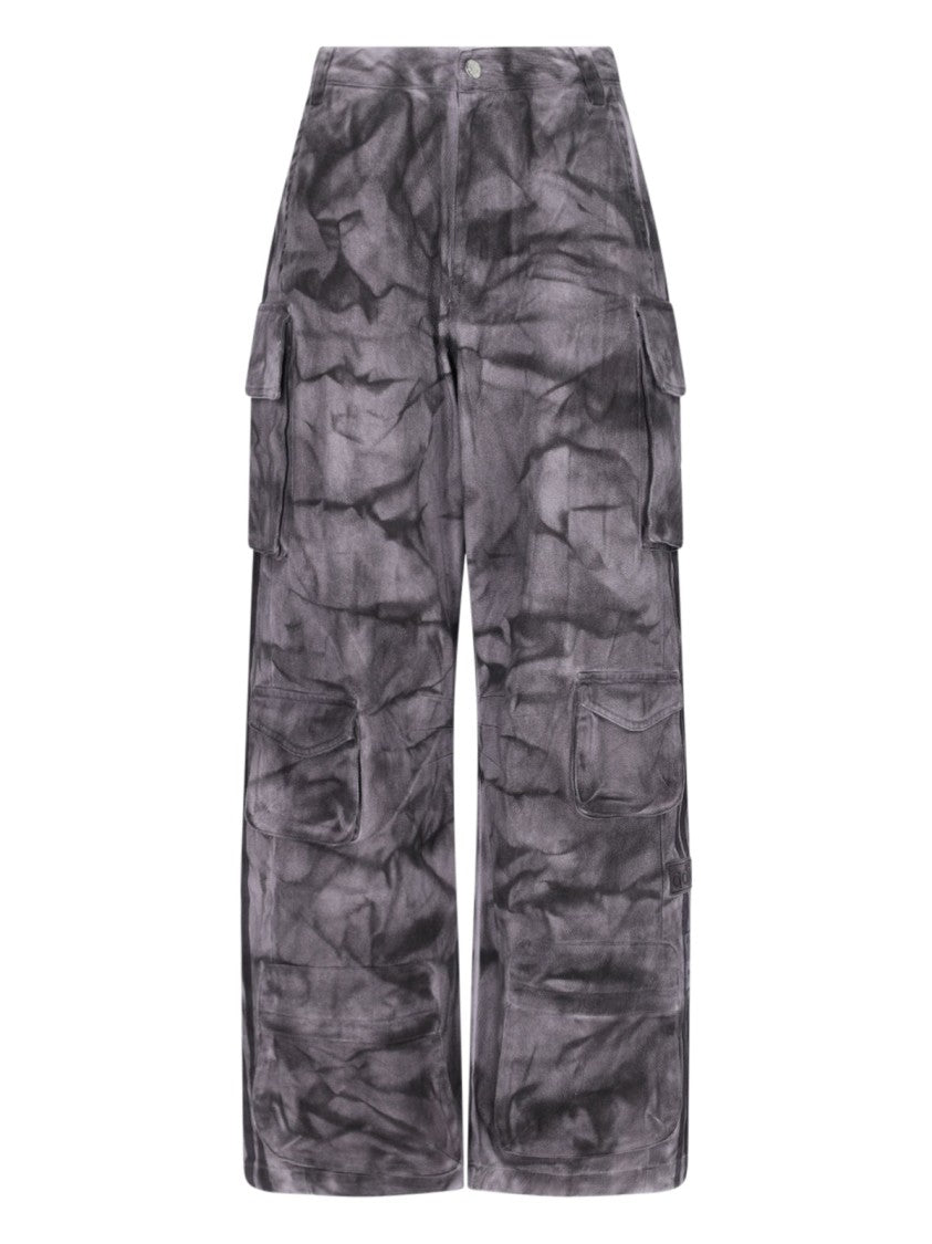 Adidas Originals Premium Xxl Cargo Pants In Grey Cotton