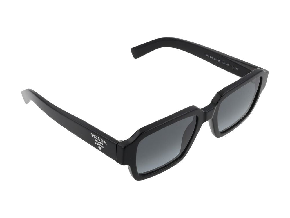 Prada Oversized Gradient Lens Square Frame Sunglasses