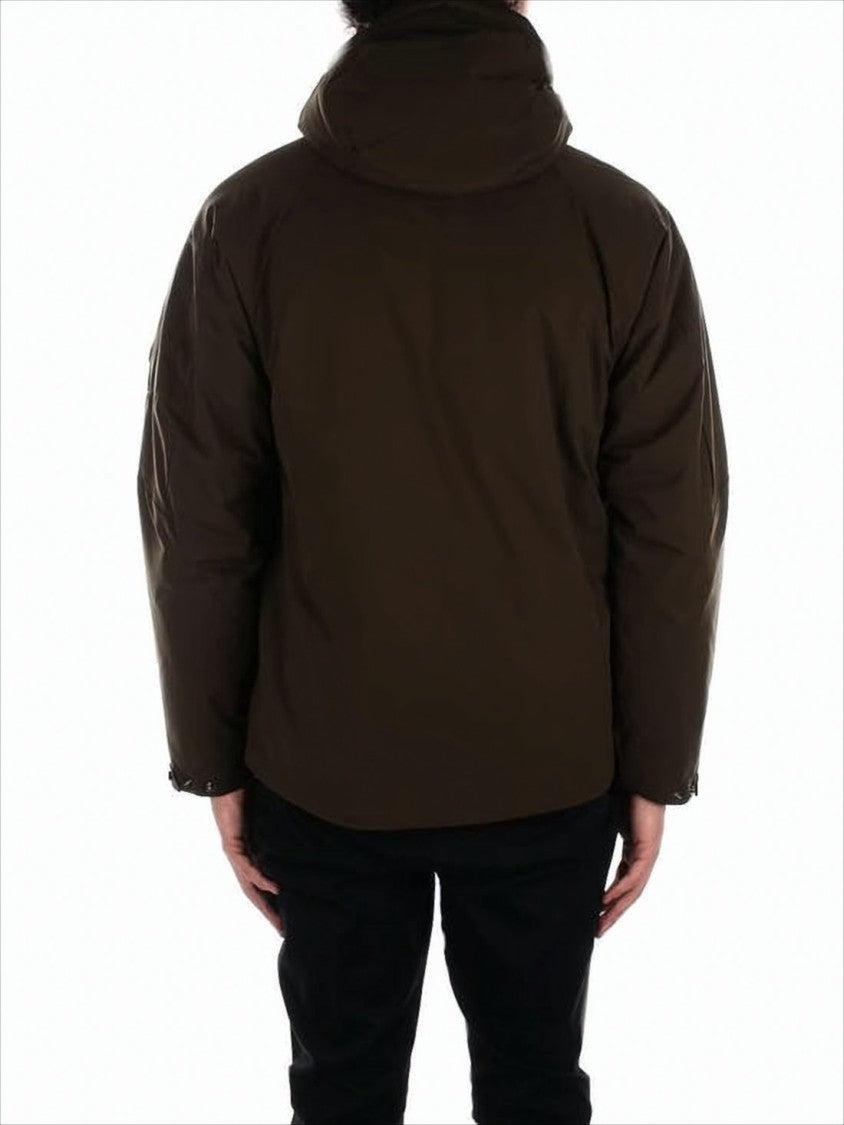 C.P. Company Structured Olive Poly Jacket With Adjustable Hood