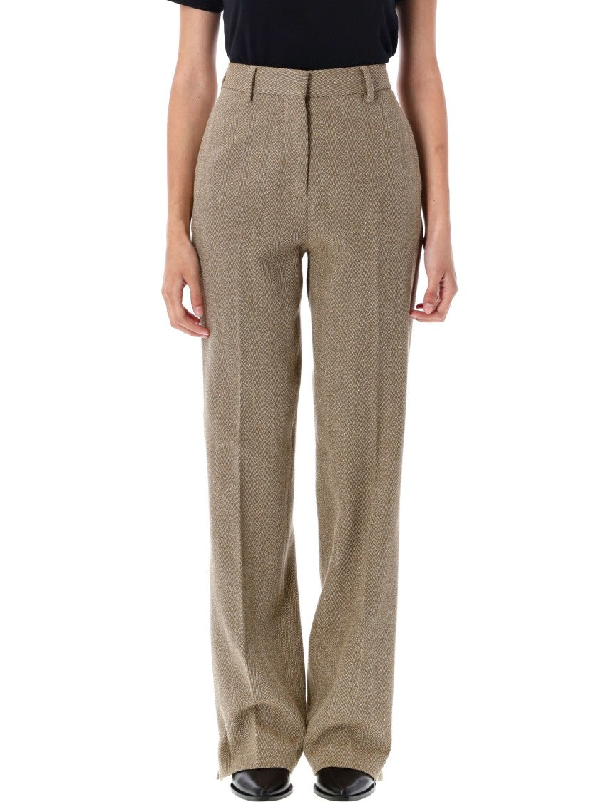 Golden Goose Relaxed Pant Harringbone Wool