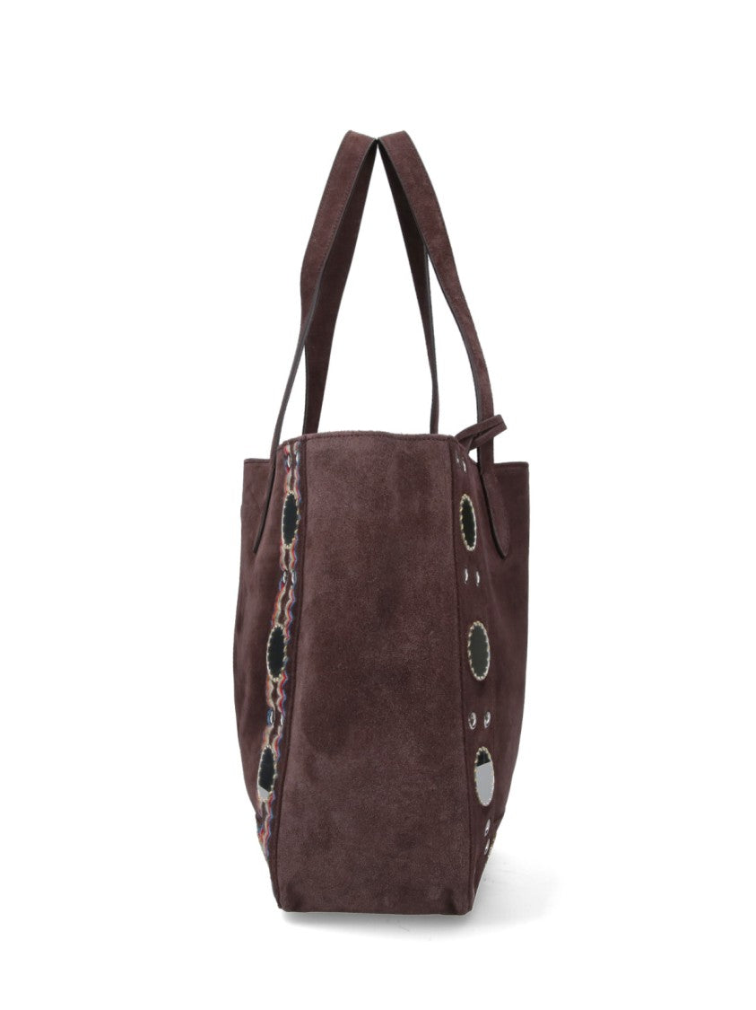 Valentino Garavani Nellcôte Tote Bag With Embroidered Details