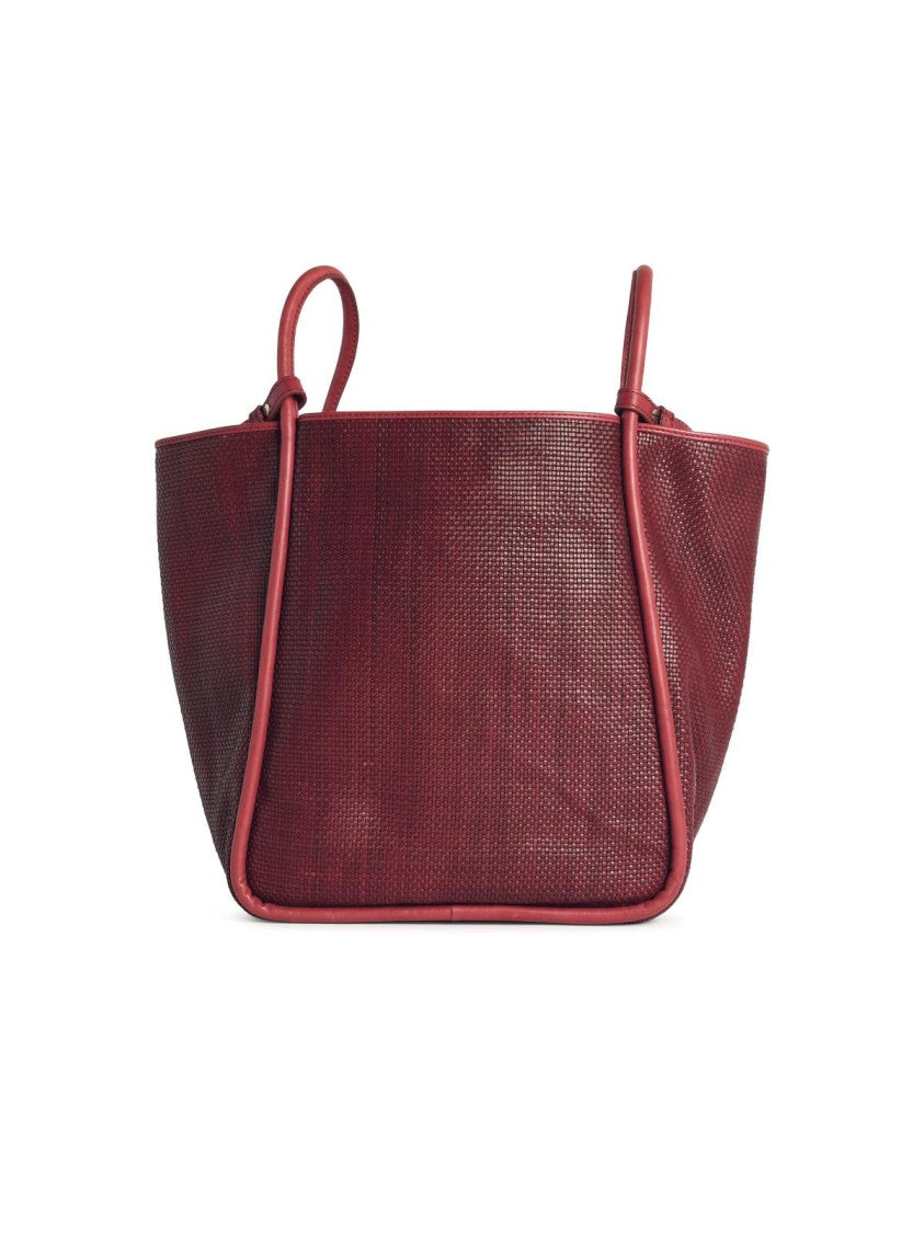 Dragon Diffusion 'Ana' Brown Leather Bordo Bag
