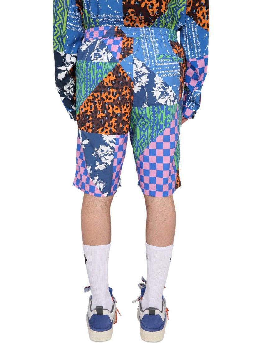 Marcelo Burlon Mix & Match Bermuda Shorts