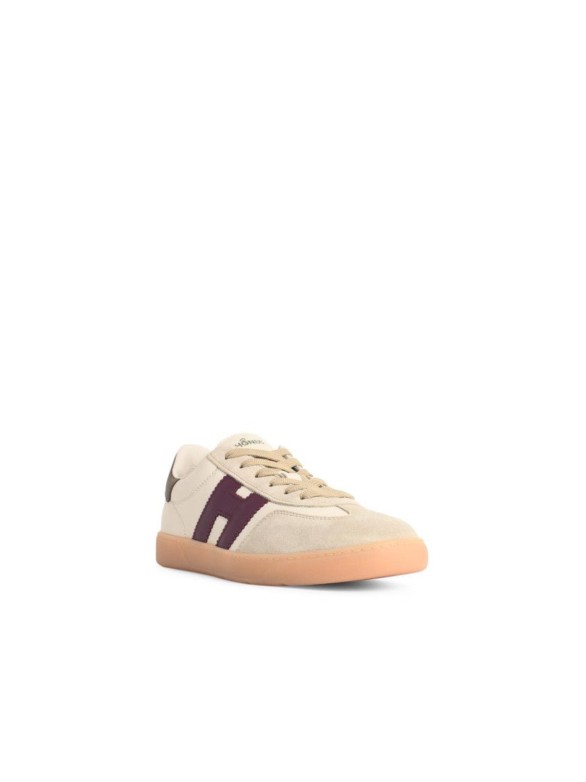 Hogan 'Cool' White Leather Sneakers