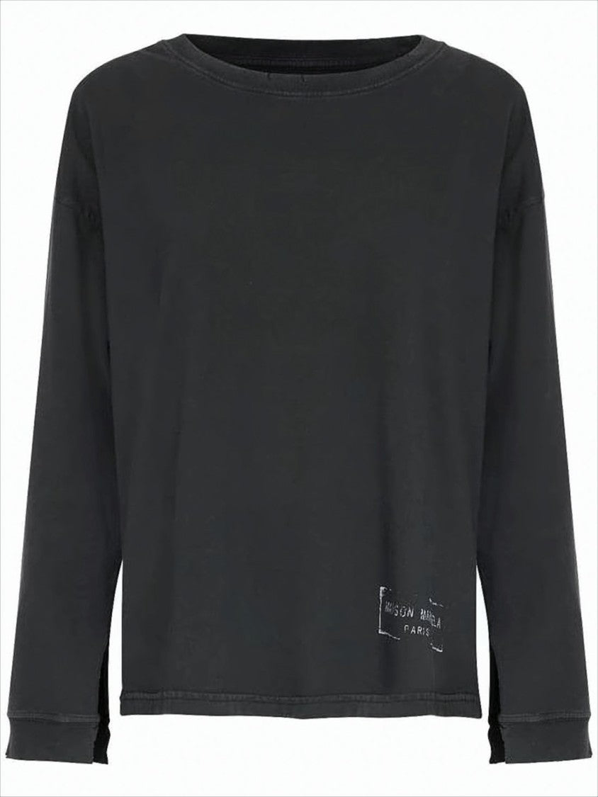 Maison Margiela Relaxed-Fit Long Sleeve Shirt With Logo Detail