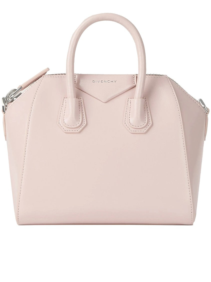 Givenchy Antigona Nv Structured Pink Calf Bag