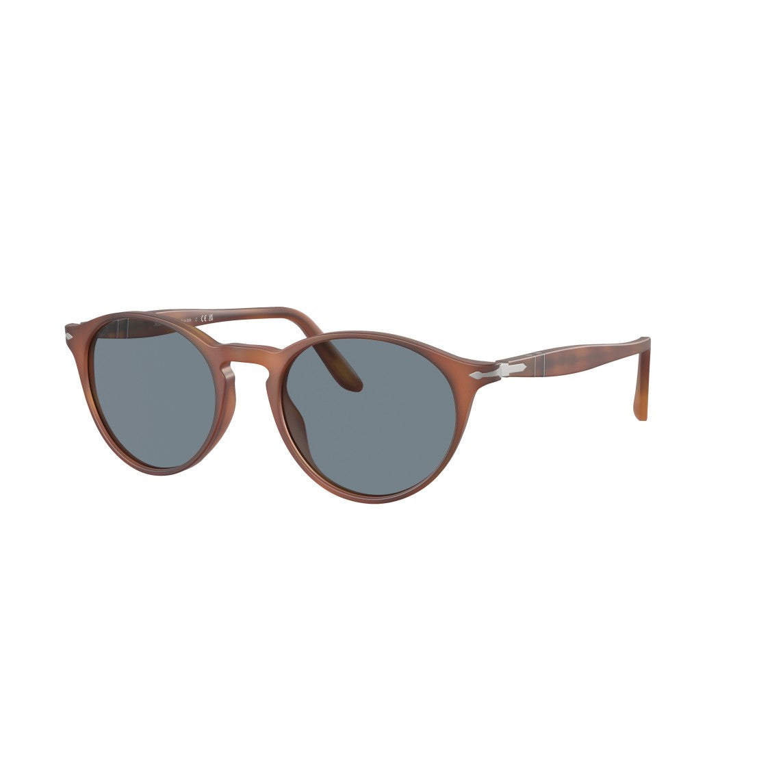 Persol 0Po3092sm Rounded Acetate Sunglasses With Tortoiseshell Pattern