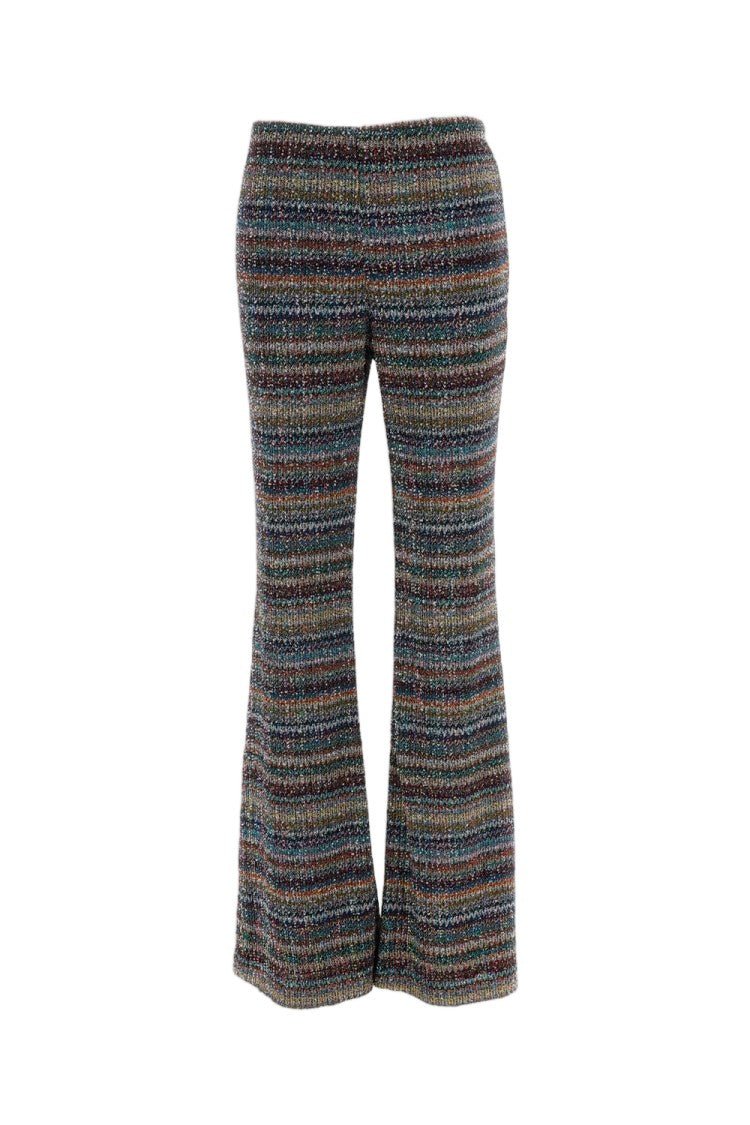 Missoni Multicolor Sequin Caperdoni Flared-Leg Pants