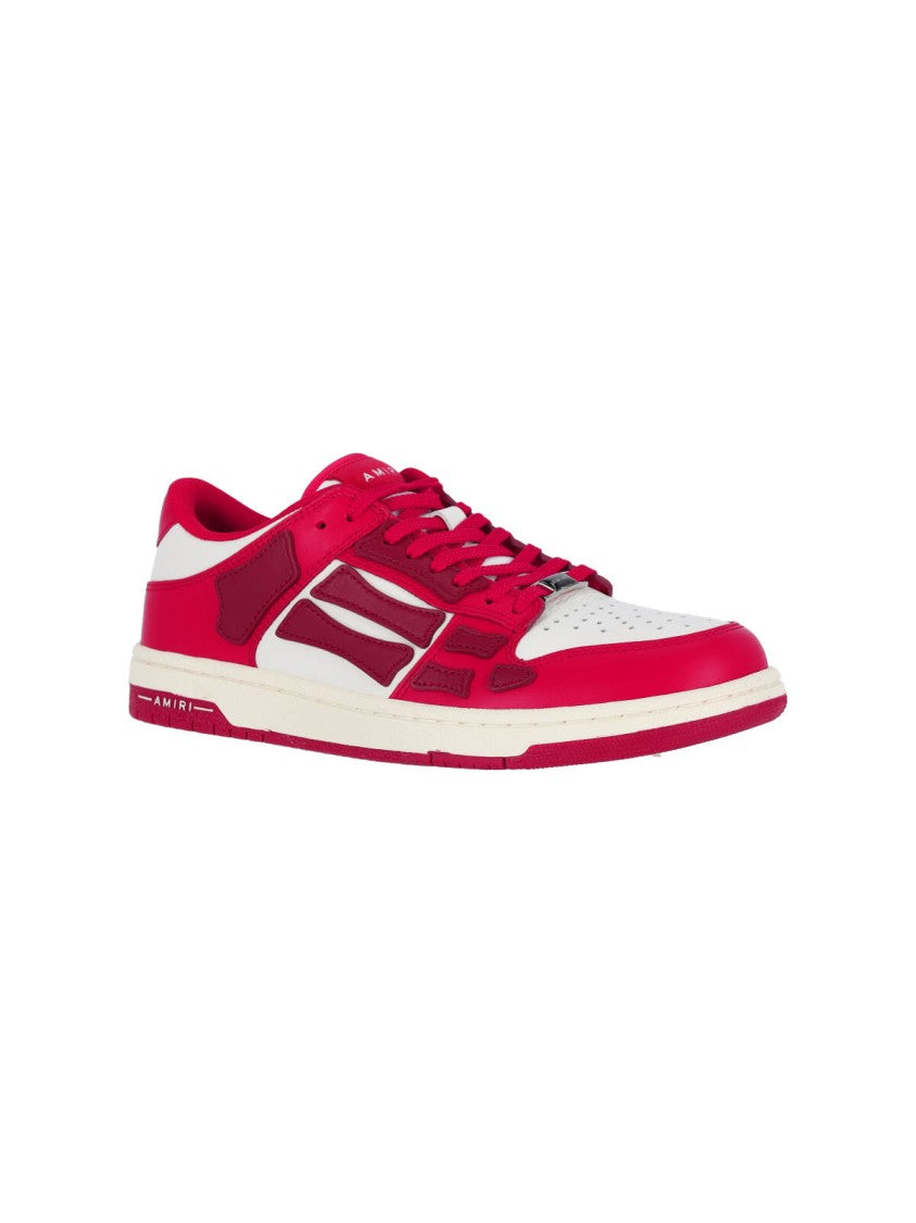 Amiri Sporty Sneakers With Vibrant Red And White Elements