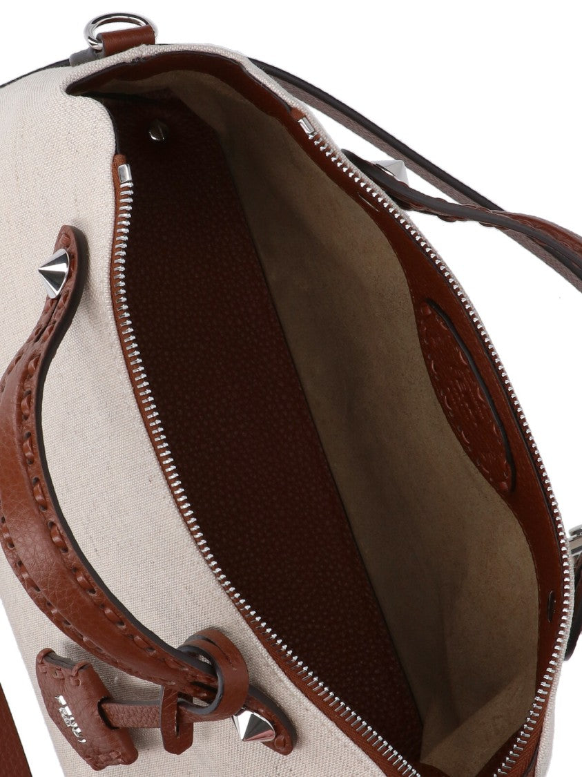 Fendi "By The Way" Medium Bag Cream