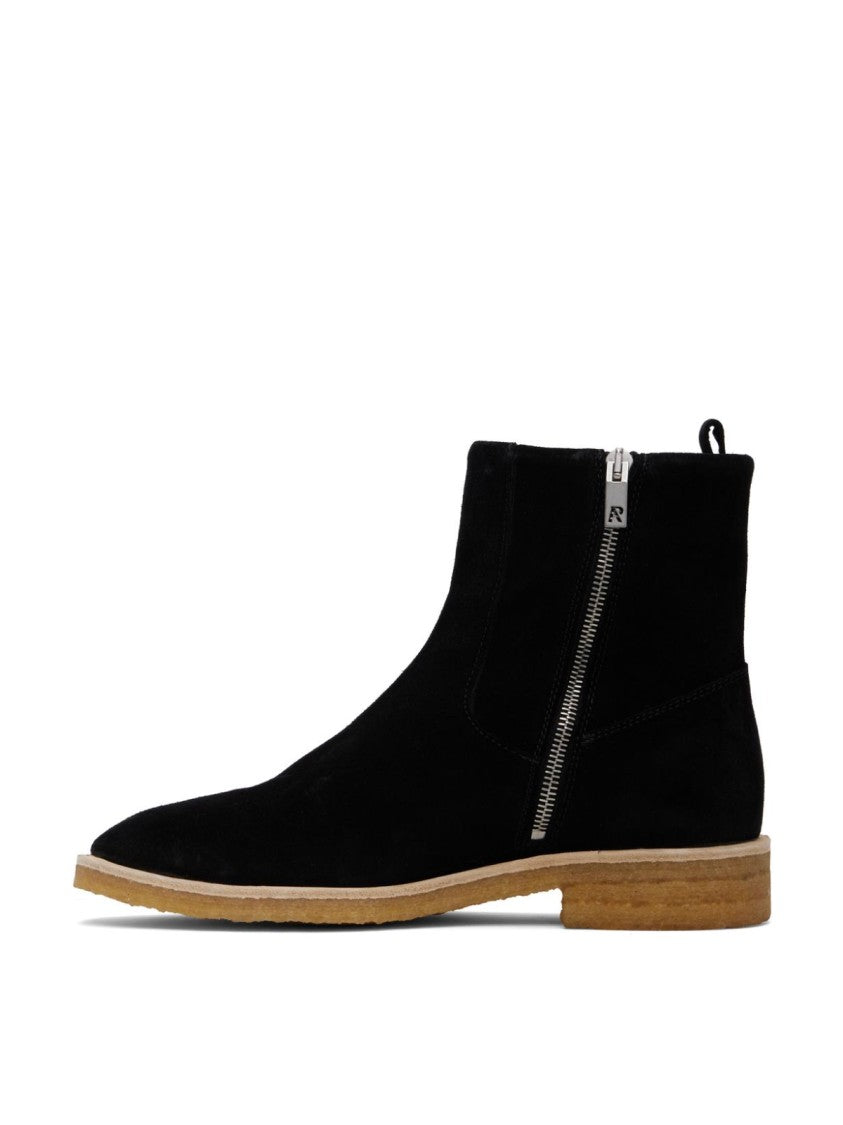 Represent Crepe Suede Chelsea Boots