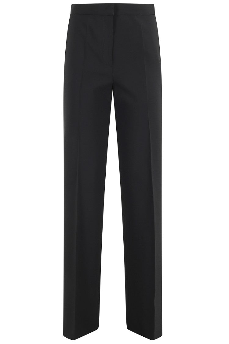 Antonelli High-Waisted Straight Leg Wool Trousers