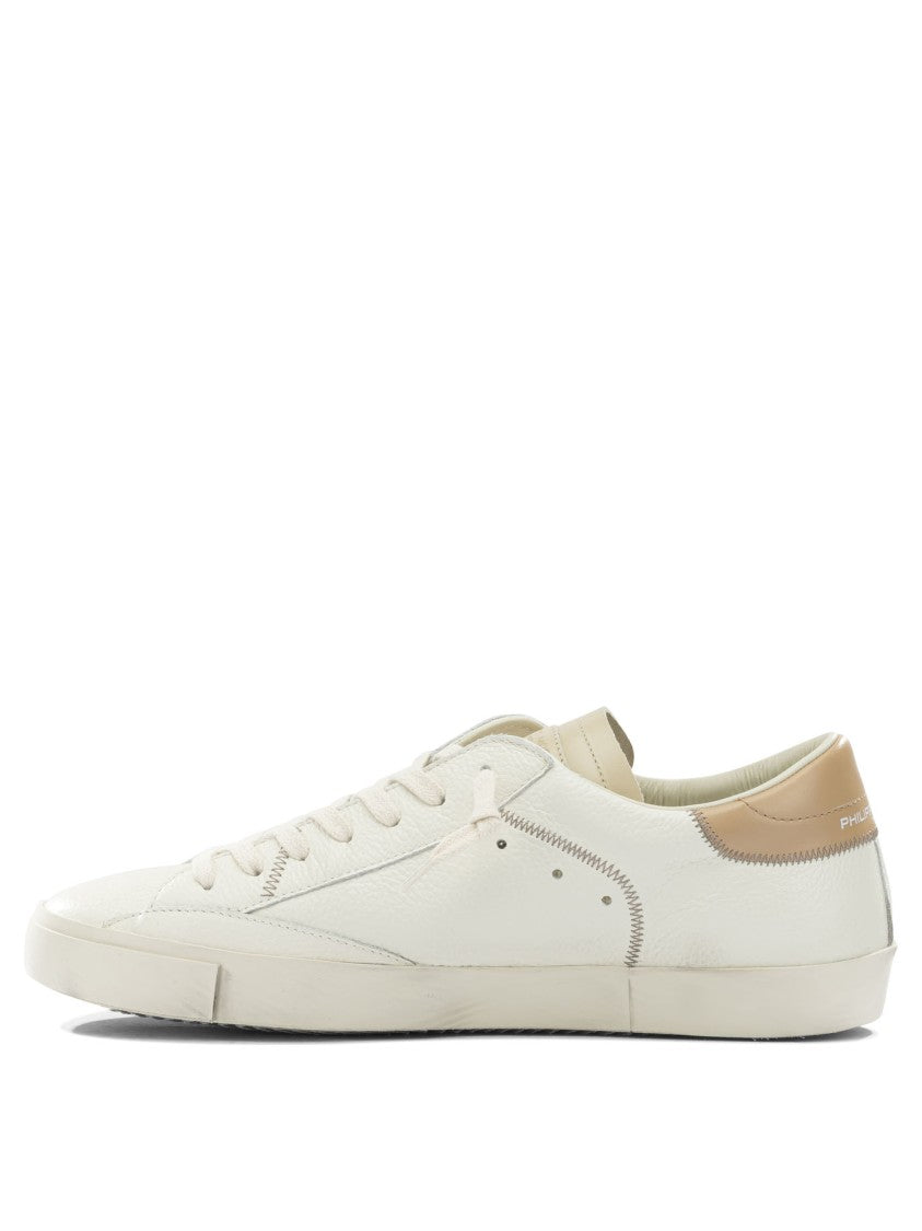 Philippe Model Paris Low-Top Sneakers With Perforated Detailing
