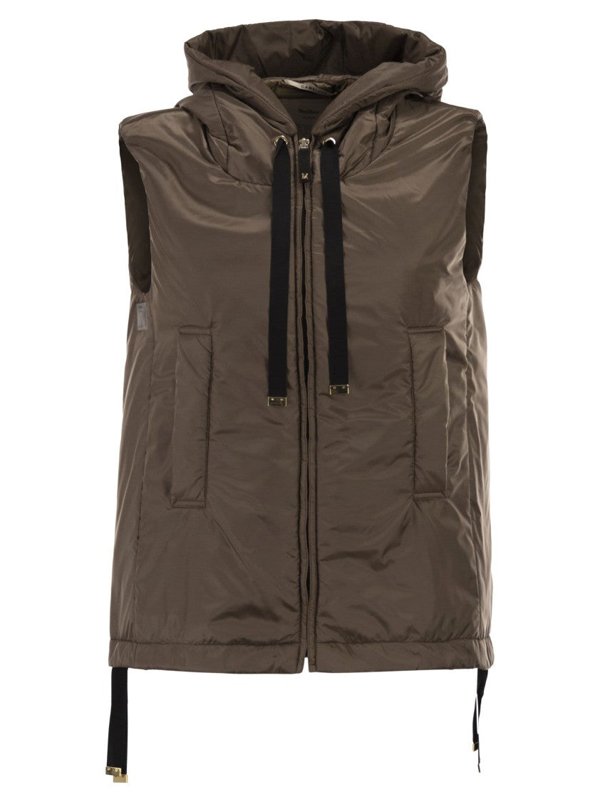 Max Mara Greengo - Sleeveless In Drip-Proof Technical Fabric